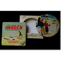 Custom Printed Round or Square Absorbent Stone Coaster- In Single Box packaging